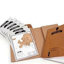 Без бренда «Скретч-карта мира стирающаяся. Карта путешествий» в Оренбурге