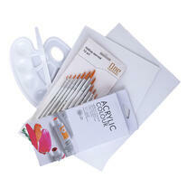 Без бренда «Набор подарочный «Две картинки»: краски акрил 12x12 мл, 2 холста 22x30 на мдф, 10 кистей, мастихин, палитра. Уценка (без упаковки)» в Оренбурге в интернет-магазине  Без бренда «Набор подарочный «Две картинки»: краски акрил 12x12 мл, 2 холста 22x30 на мдф, 10 кистей, мастихин, палитра. Уценка (без упаковки)» в Оренбурге