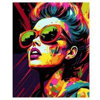 Без бренда «Яркая девушка в солнечных очках» в Оренбурге в интернет-магазине  Без бренда «Яркая девушка в солнечных очках» в Оренбурге