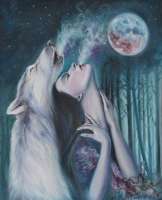 Без бренда «Девушка и волк в полнолуние» в Оренбурге в интернет-магазине Без бренда «Девушка и волк в полнолуние» в Оренбурге