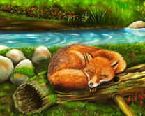 Без бренда «Рыжая лиса у реки» в Оренбурге