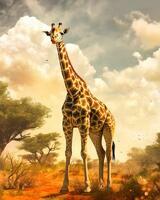 Без бренда «Красивый жираф в солнечный день» в Оренбурге в интернет-магазине  Без бренда «Красивый жираф в солнечный день» в Оренбурге