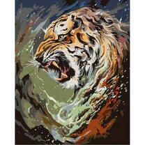 Грозный красивый тигр