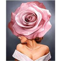 Без бренда «Девушка с розовой розой на голове» в Оренбурге