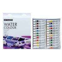 Без бренда «Коробка 24 шт.: Краски акварель «Две картинки» в тюбиках 24 шт. по 12 мл» в Оренбурге