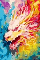 Без бренда «Разноцветный огненный дракон» в Оренбурге в интернет-магазине  Без бренда «Разноцветный огненный дракон» в Оренбурге