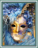 Без бренда «Красочная маскарадная маска в цветах» в Оренбурге