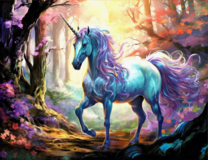 Без бренда «Единорог в фэнтезийном лесу» в Оренбурге в интернет-магазине  Без бренда «Единорог в фэнтезийном лесу» в Оренбурге