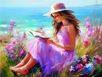 Без бренда «Девочка читает на берегу» в Оренбурге в интернет-магазине  Без бренда «Девочка читает на берегу» в Оренбурге