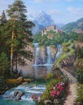 Без бренда «Коробка 25 шт. картин по номерам BOX25-NM-00034» в Оренбурге